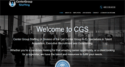 Desktop Screenshot of centergroupstaffing.com